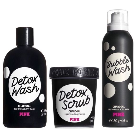 PINK Victoria's Secret Other - Victoria’s Secret Charcoal Detox Body Bundle